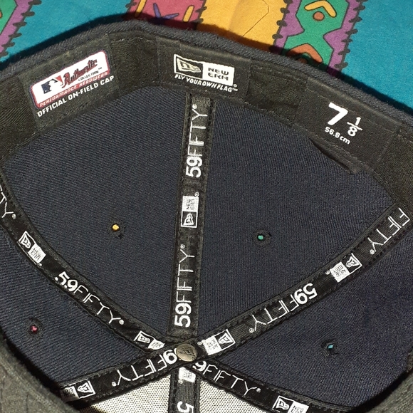 2012 Post Season Authentic Official On Field New Era Detroit Tigers Fitted Hat - Picture 4 of 4